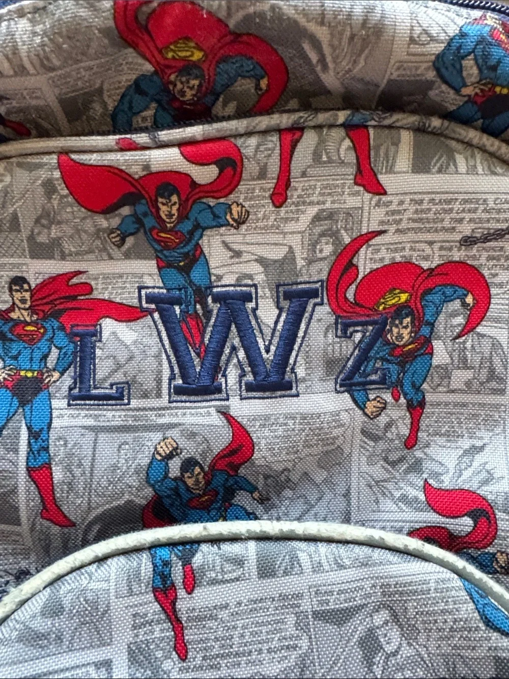 Pottery Barn Kids SUPERMAN™ Rolling Backpack